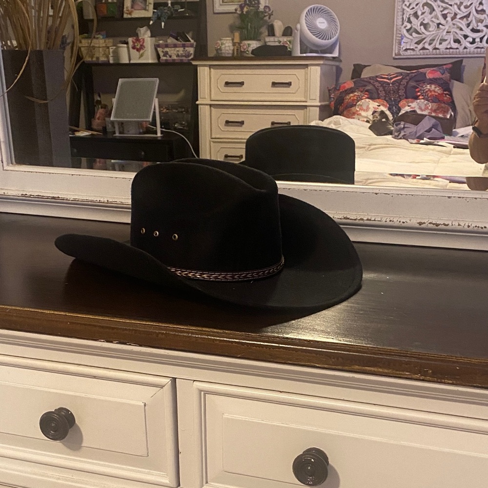 Pigalle authentic Mexican Made Cowboy Hat with Braided Band